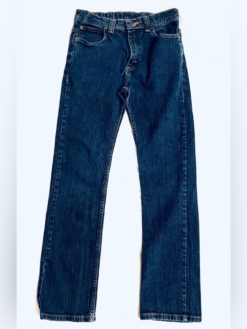 Wrangler big boys size 16R dark blue jeans/ adjustable waste